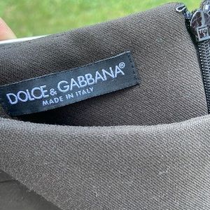 Dolce & Gabbana Chocolate Brown Skirt    Make Me an Offer 😉